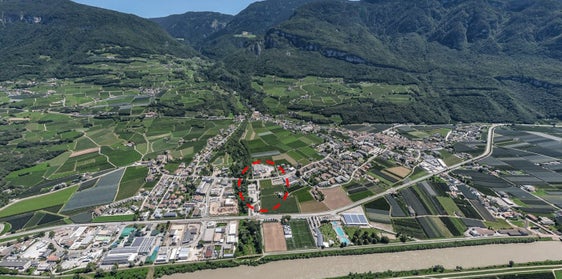 Il nuovo deposito di beni culturali sorgerà ad Egna, nei pressi di via Bolzano (Foto: USP)