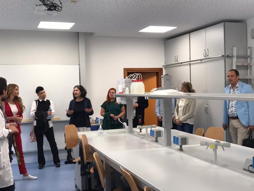 Numerose le visite nelle scuole altoatesine svolte dalla delegazione ceca (Foto: ASP)