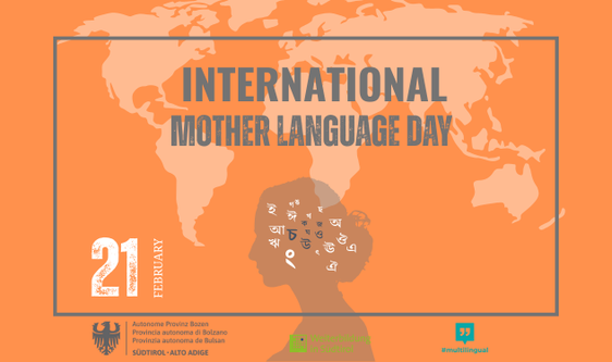 In occasione della Giornata internazionale della lingua madre (21 febbraio), l'Ufficio Educazione permanente e lingue organizza un'iniziativa online e raccoglie contributi scritti, audio e video. (Grafica: Ufficio Educazione permanente e lingue)