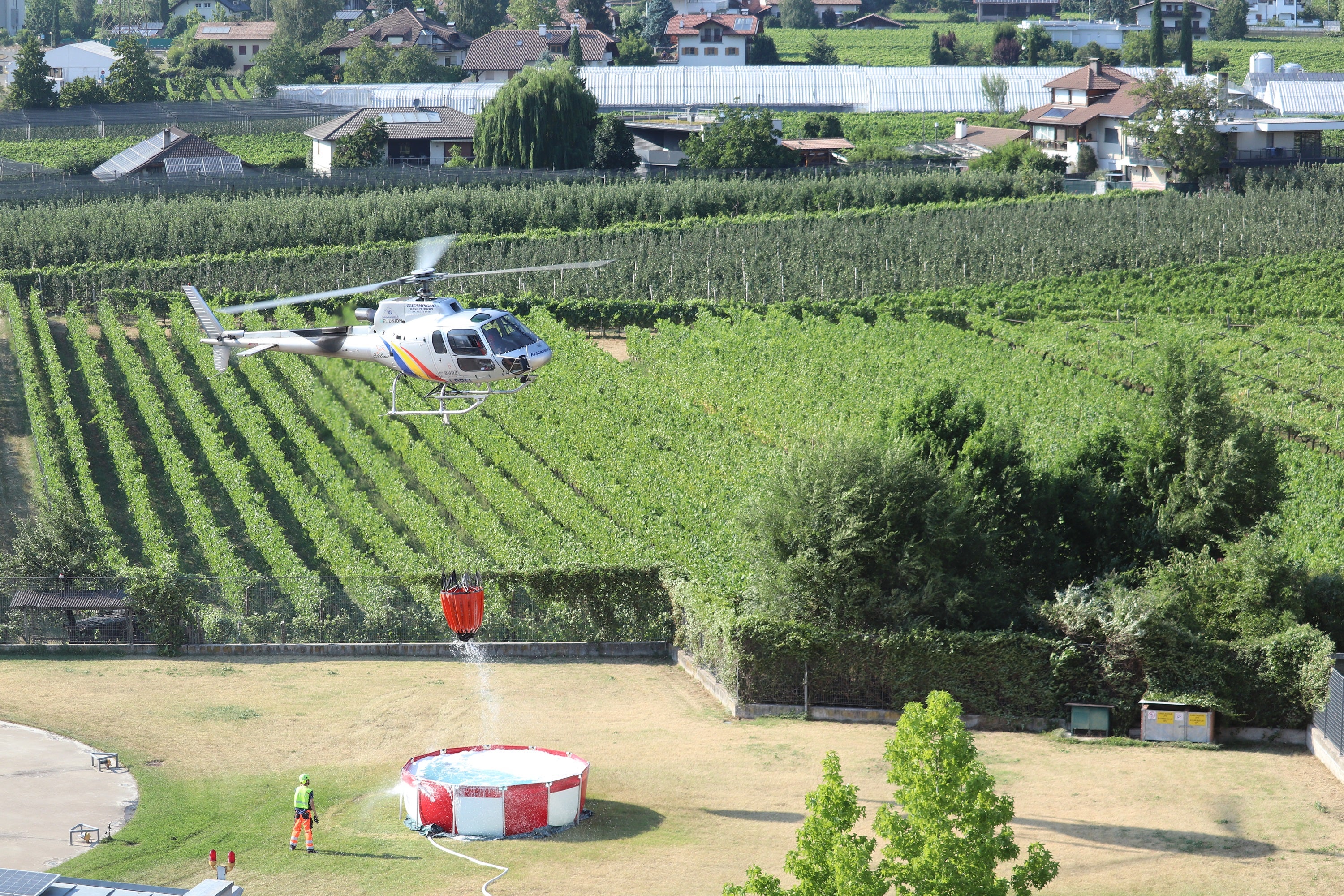 Venerdì 20 luglio previsto grado di allerta rosso a Bolzano e dintorni per il perdurare del caldo torrido (Foto: ASP/Maja Clara)