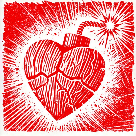 Liebesbriefe stehen im Fokus einer Ausstellung und einer Veranstaltung, die die Landesbibliothek Dr. Friedrich Teßmann im Rahmen der derzeit laufenden Bücherwelten organisiert. (Grafik: Landesbibliothek Teßmann)