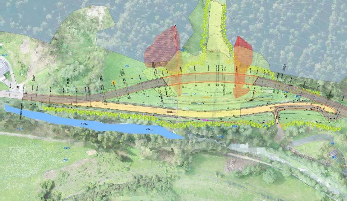 Damit die Landessstraße in Ast (Gemeinde Brenner) besser vor Lawinen geschützt ist, wird eine Galerie gebaut. Die Landesregierung hat die Investitionen dafür genehmigt. (Foto: LPA)