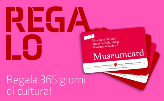 La Museumcard è un biglietto annuale dal prezzo conveniente che permette di visitare nell’arco di 365 giorni, anche più volte, oltre 80 musei, collezioni e luoghi espositivi dell’Alto Adige. (Foto: Ufficio Musei e ricerca museale)