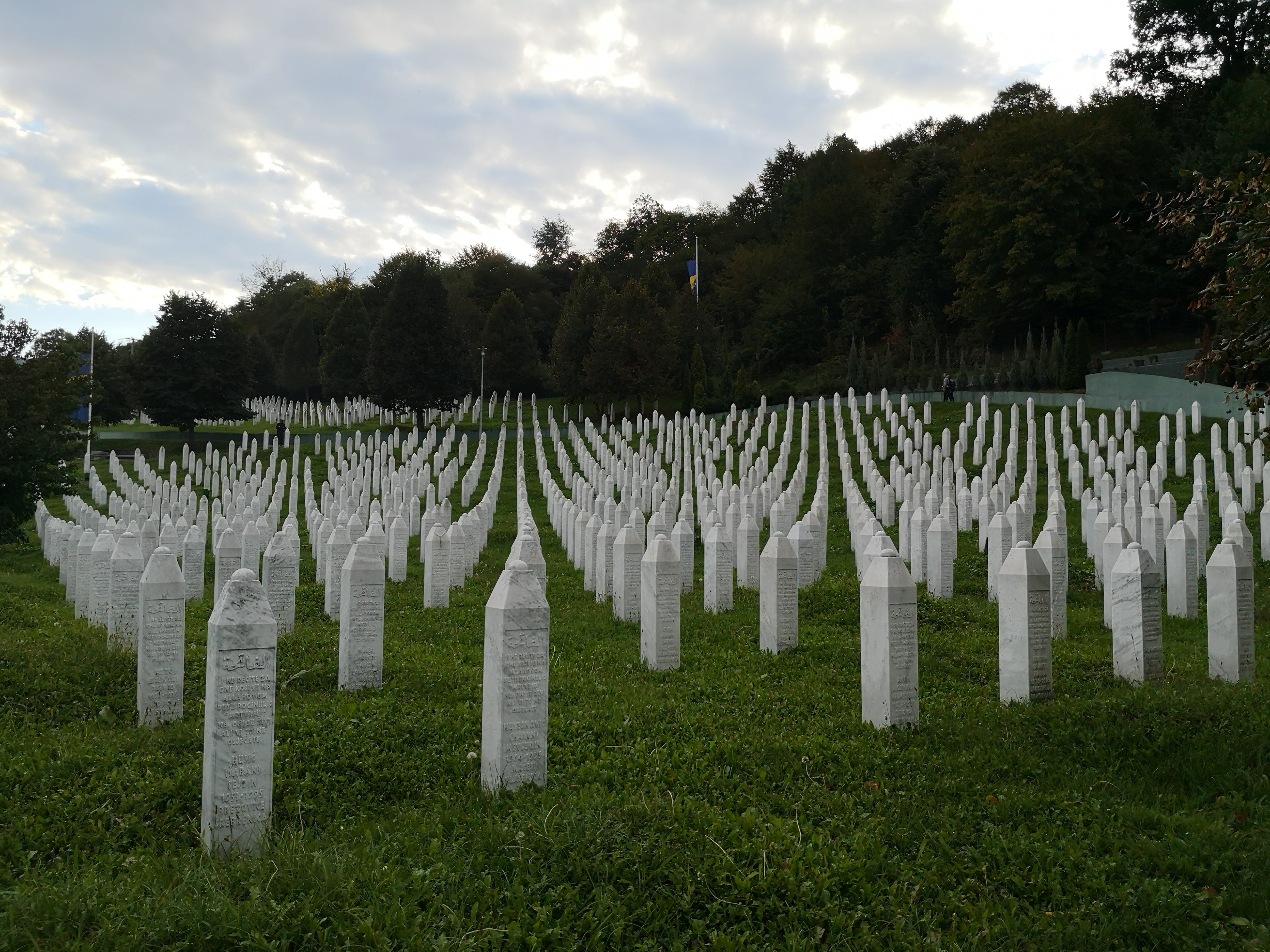 Die Gedenkstätte  von Srebrenica (Foto: LPA/Gianluca Battistel)