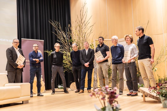 Schutzwaldpreisverleihung 2026 in Mellau/Vorarlberg (Foto: LPA/Land Vorarlberg/Emanuel Sutterlüty)