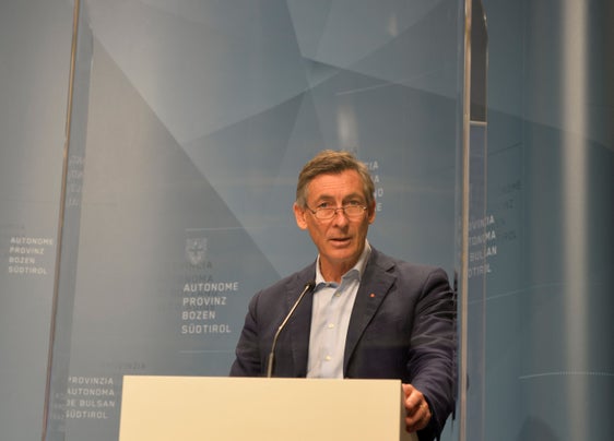 LR Widmann: "Bitte warten Sie nicht bis Ihr Grüner Pass verfällt, sondern gehen Sie so bald als möglich zur Drittimpfung." (Foto: LPA/Igor Cocca)