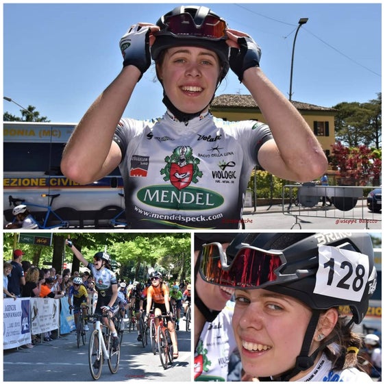 Die 19-jährige Radsportlerin Sara Piffer kam im Jänner 2025 bei einem Verkehrsunfall ums Leben, nun wird ein Abschnitt des Geh- und Radweges zur Sportzone Galizien in der Gemeinde Leifers nach ihr benannt. (Foto: Team Mendelspeck)
