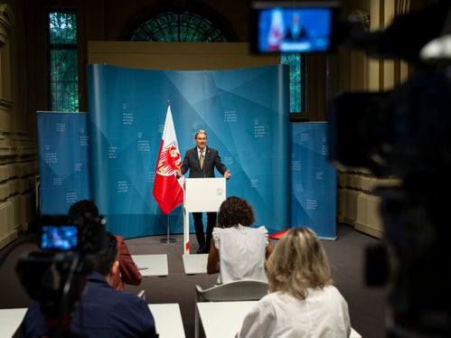 La Giunta provinciale ha discusso oggi (20 agosto) il canone per le utenze d'acqua pubblica per uso idroelettrico. (Foto: ASP/Fabio Brucculeri)