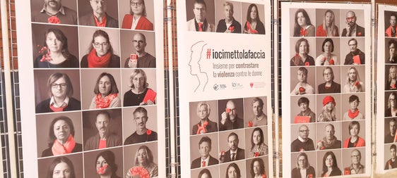 #iocimettolafaccia. Una mostra fotografica che parla ai giovani per dichiarare, senza fraintendimenti, il proprio impegno contro la violenza sulle donne. (Foto: USP)