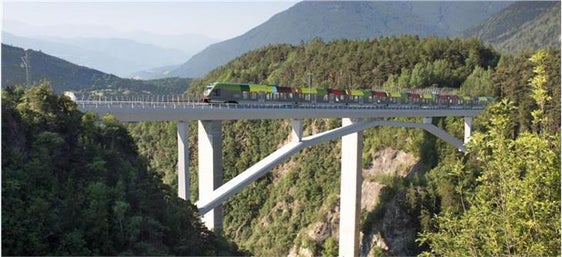 Die Riggertalschleife (im Bild eine Simulation) und nun auch der Virgltunnel sind im staatlichen Investitionsprogramm vorgesehen. (Rendering: LPA)