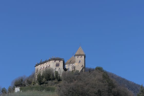 Bild des Monats März 2025: Prissian in der Gemeinde Tisens am 18. März 2025. (Foto: Martin Geier)