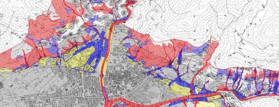 Um Südtirols Siedlungsgebiete weiterzuentwickeln und sichere Flächen definieren zu können, müssen die Gemeinden einen Gefahrenzonenplan erstellen. Er unterscheidet vier Zonen und drei Gefährdungsstufen. (Foto: LPA)