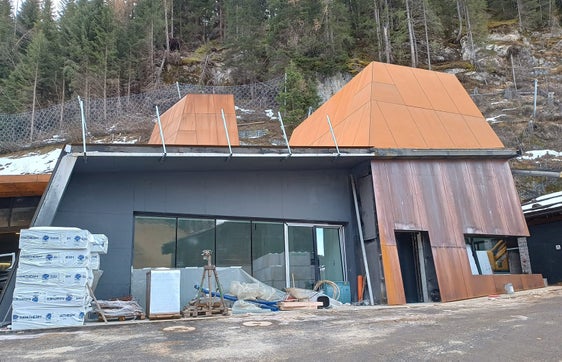 Presso il Museo provinciale delle miniere di Predoi viene costruito uno stabile annesso per ospitare nuove sale espositive.(Foto: ASP/Ufficio edilizia est)