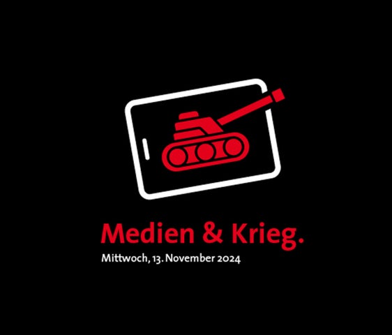 La copertina dedicata all'evento. Nella conferenza tenuta da Marc Jungblut, ricercatore associato presso l'Istituto di Scienze della Comunicazione dell'Università Ludwig Maximilian di Monaco di Baviera, verranno utilizzati studi empirici per far luce sulle condizioni in cui nasce la cronaca di guerra, su come i media raccontano i conflitti e su come essi possono influenzare il nostro pensiero. (Foto: USP)