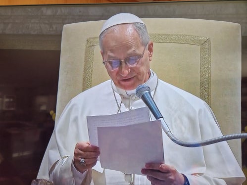 Nel tempo attuale, così segnato da polarizzazioni, rivalità e conflitti che sfociano in guerre devastanti, il vostro impegno assume un valore ancora maggiore: lo sport può e deve diventare davvero uno spazio di incontro!, ha detto il Papa. (Foto: USP)