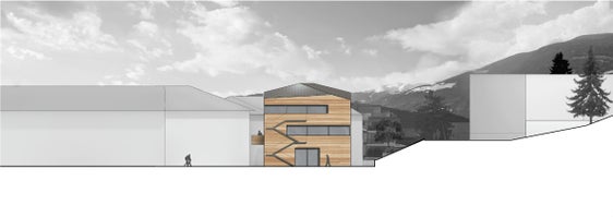 Im Zuge der Umbau- und Erweiterungsarbeiten wird das Sozialzentrum Trayah in Bruneck um zwei Stockwerke in Holzbauweise erhöht. (Foto: LPA)