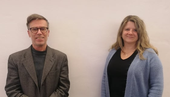 An der Spitze der deutschen Abteilung des Landesschulrates: Christoph Buratti und Beatrix Burger (Foto: LPA/Landesschulrat)