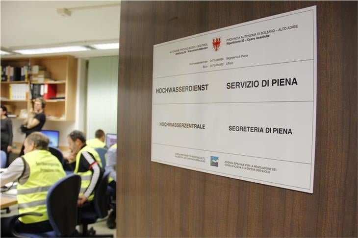 In vista delle precipitazioni attese nelle prossime ore, anche il Servizio di Piena dell'Agenzia di Protezione Civile e la lavoro per intervenire in caso di situazioni critiche. (Foto: USP/Maja Clara)