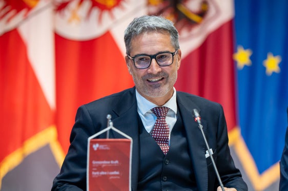 Il presidente della Provincia autonoma di Bolzano, Arno Kompatscher (Foto: Land Tirolo/Neuner) 