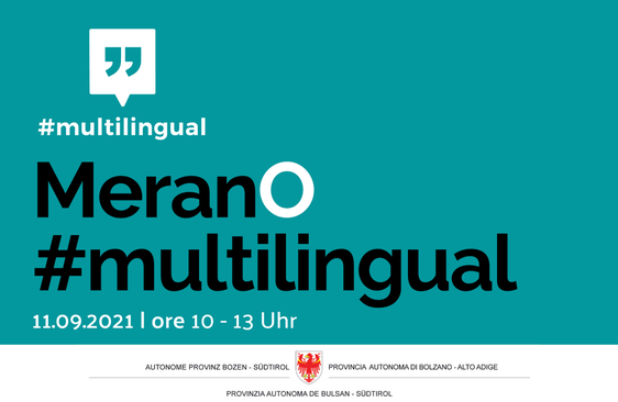 Il logo dell'iniziativa #multilingual (Foto: ASP)
