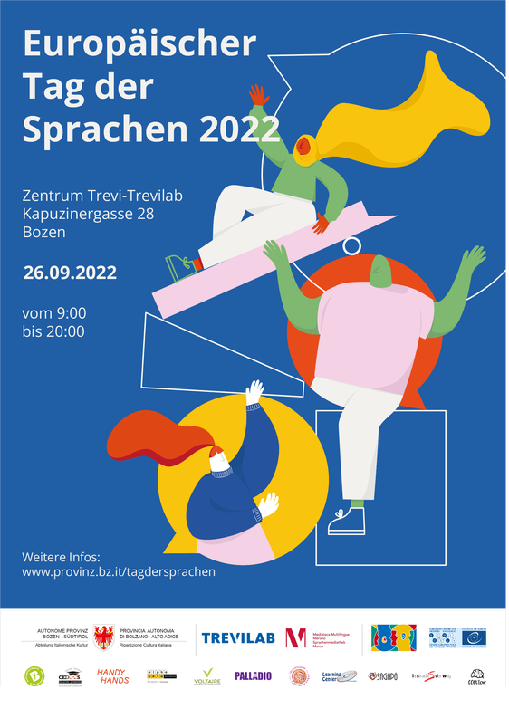 Am Tag der Sprachen, dem Montag, 26. September, bietet das italienische Kulturzentrum Trevi-Trevilab ein vielfältiges Veranstaltungsprogramm für Groß und Klein. 