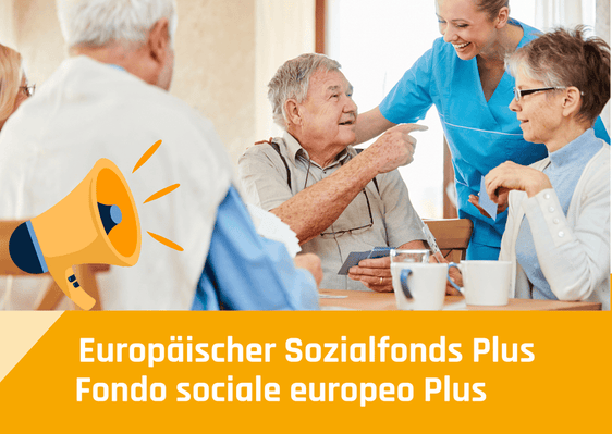 Anche in Alto Adige c'è una forte domanda e ricerca di personale socio-sanitario. Per consentire a un numero ancora maggiore di diplomati e diplomate delle scuole medie di accedere a tale formazione, il FSE+ ha recentemente pubblicato un nuovo avviso pubblico. (Foto: USP/Ripartizione Europa)