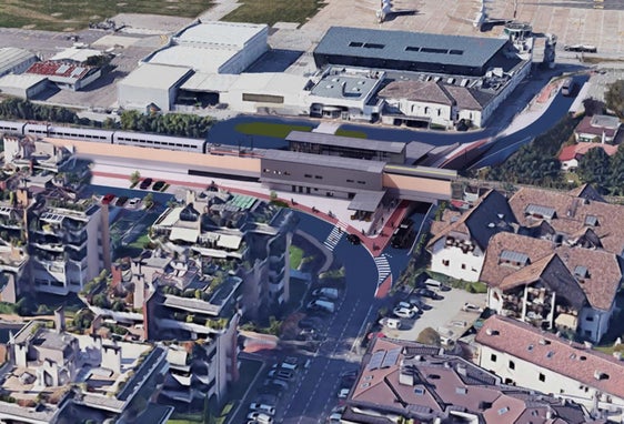 St. Jakob bekommt eine neue Bahnhaltestelle. (Rendering: Sta)
