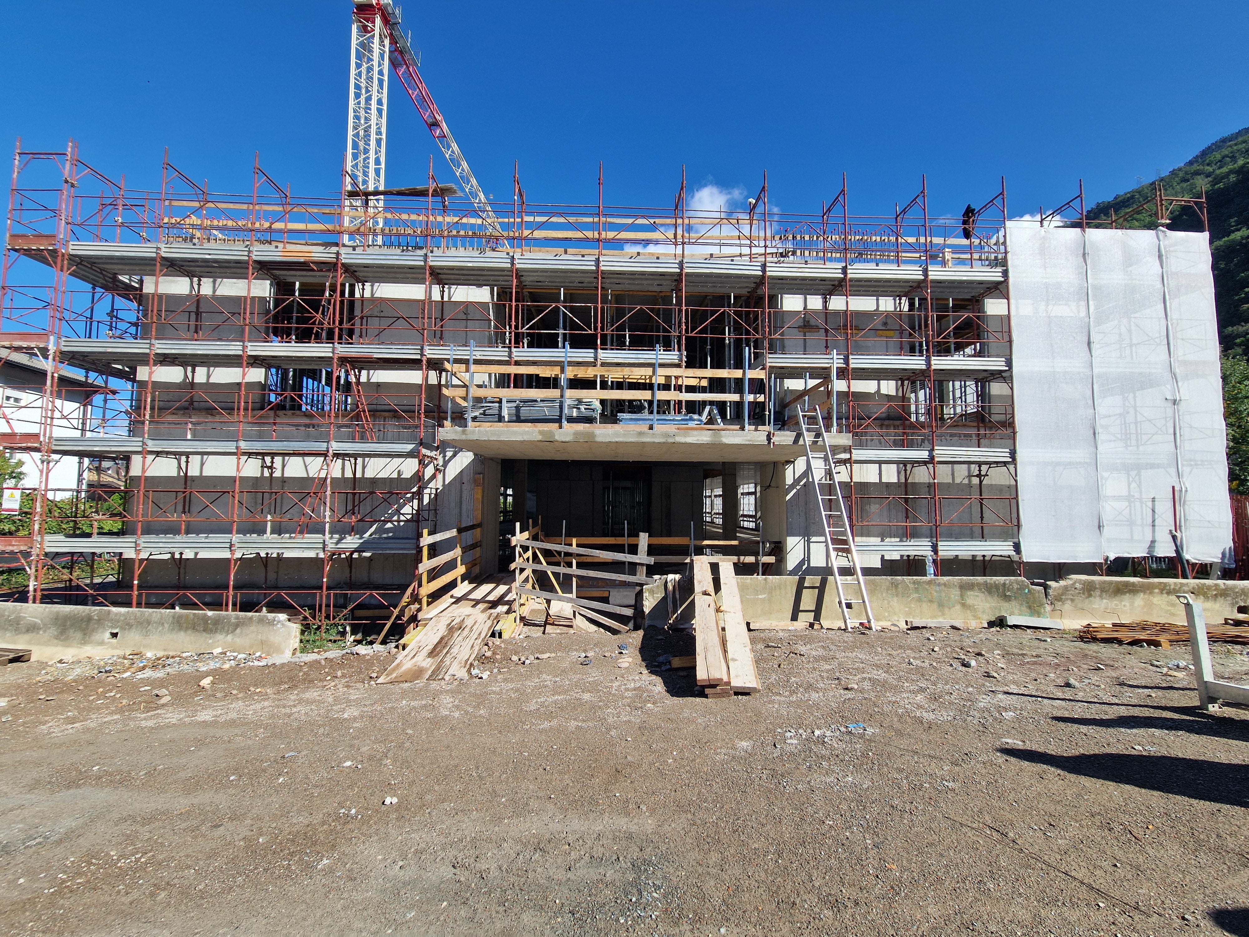 A Laives si terrà una conferenza stampa per presentare un importante progetto di ampliamento del nuovo centro operativo territoriale in fase di realizzazione. (Foto: USP/Gianluca Crocco) 