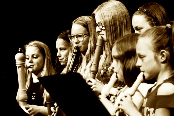 Lunedì 24 aprile nel capoluogo altoatesino si svolgerà la Giornata del flauto dolce, un concerto per le scuole nato in collaborazione tra la Musikschule e il Conservatorio Monteverdi (Foto: ASP/Direzione provinciale scuola musicale) 