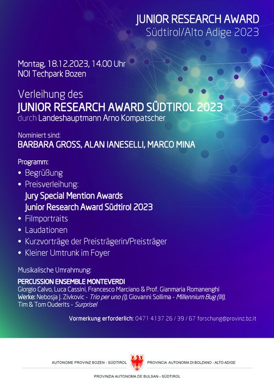 Einladung und Veranstaltungsprogramm