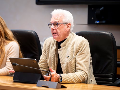 Il presidente del Comitato unico permanente degli ordini e dei collegi professionali (Cup) della Provincia di Bolzano, Claudio Sartori, presidente dell'Ordine degli ingegneri. (Foto: USP/Fabio Brucculeri)
