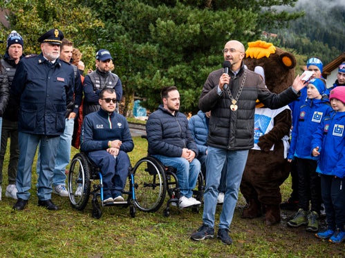 Thomas Schuster, Bürgermeister von Rasen-Antholz, freut sich auf die olympischen Biathlonbewerbe in seiner Heimatgemeinde. (Foto: LPA/Fabio Brucculeri)