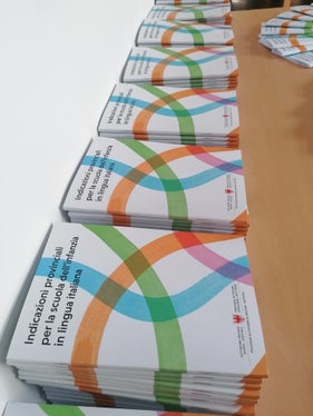 Presentate oggi (2 settembre) le nuove indicazioni provinciali per le scuole dell’infanzia in lingua italiana (Foto: ASP/Laura Bonora)