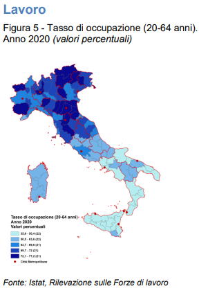 Mit 77,2 Prozent erreicht Südtirol in Italien die höchste Erwerbstätigenquote bei den 20 bis 64-Jährigen. (Foto: ISTAT)