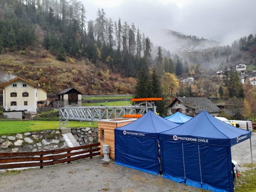 Heute eröffnet: die Pegel- und Feststoffmessstelle am Suldenbach in Stilfser Brücke (Foto: LPA/Maja Clara)