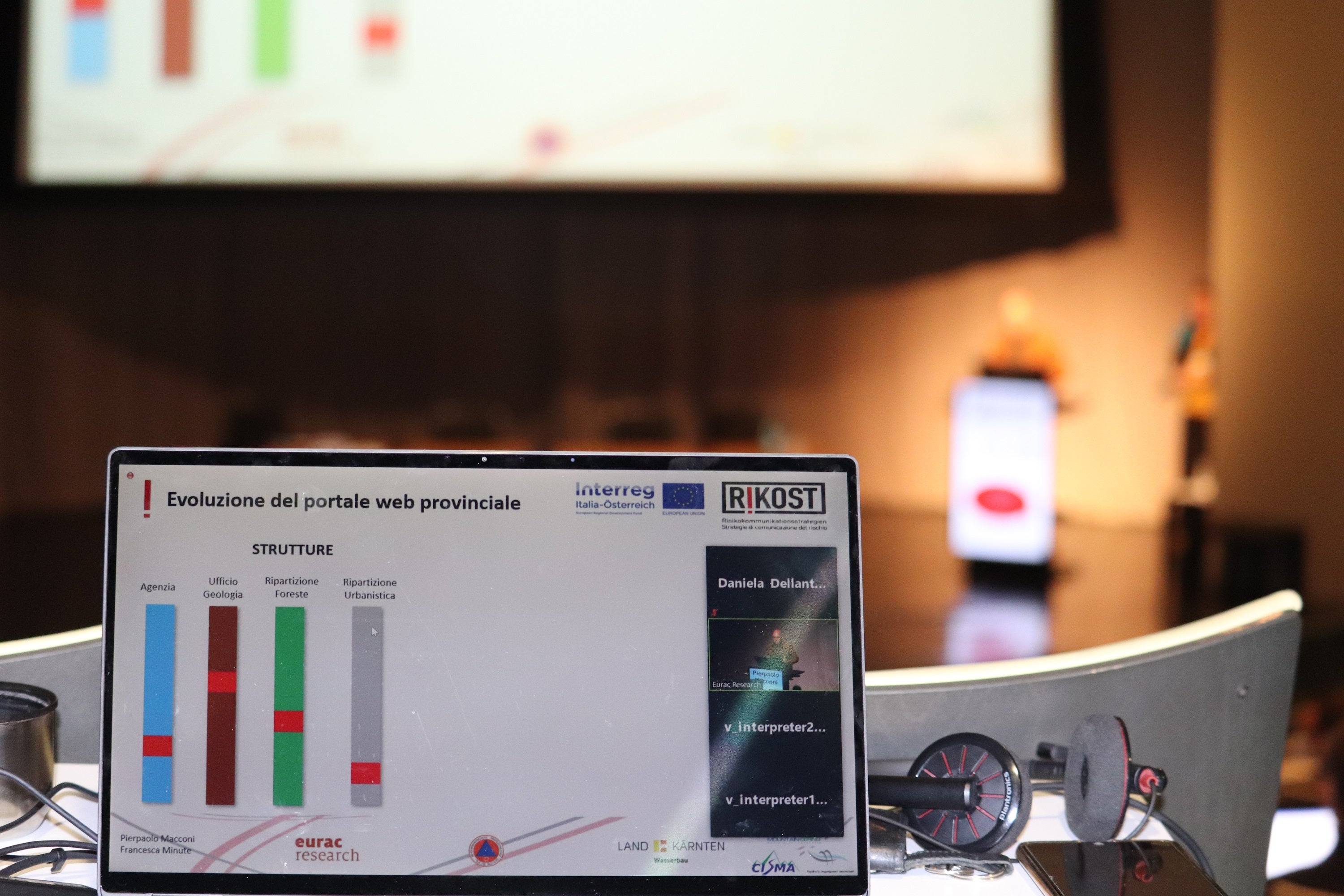 Vorgestellt: die neue Web-Plattform Naturgefahren (Foto: LPA/Maja Clara)