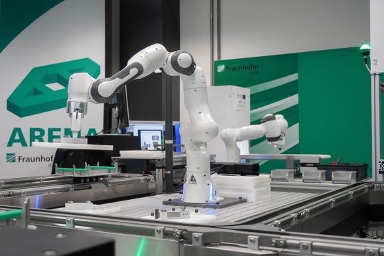 Fraunhofer Italia arbeitet im Bereich von Robotik und künstlicher Intelligenz und deren Einsatz in Industrie und Produktion. (Foto: Fraunhofer)