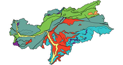 Um Datenthemen - wie etwa geologische Daten -  länderübergreifend visualisieren und vergleichen zu können, müssen sie den Vorgaben der EU-Richtlinie für eine einheitliche Geodateninfrastruktur entsprechen. Die Anpassung wurde nun abgeschlossen. (Foto: Landesamt für Landesplanung und Kartografie)