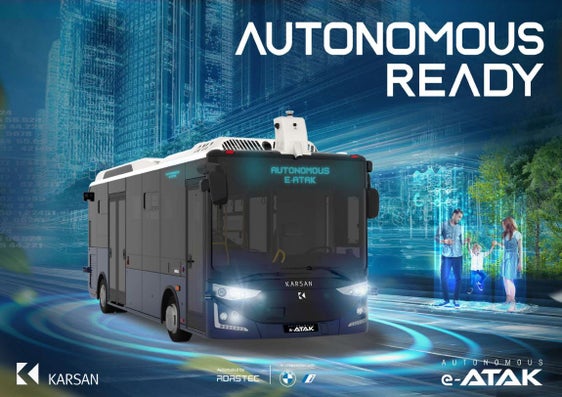 Die Sasa AG testet am 10. März erstmals in Italien den vollautomatischen, elektrischen Bus E-Atak&nbsp;des türkischen Busherstellers Karsan. (Foto: Mobilitätsressort)