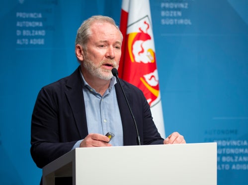 Alberto Zendrini, direttore dell'Ufficio valutazione della non autosufficienza, ha sottolineato la riduzione nel 2023 del tempo di attesa per la valutazione del fabbisogno assistenziale, da 9 a 4 mesi e mezzo (Foto: ASP/Fabio Brucculeri)