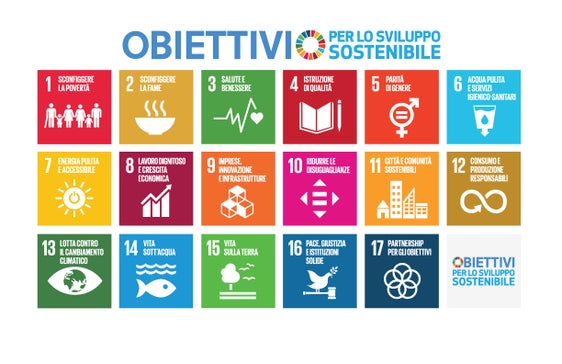 I 17 Obiettivi di Sviluppo Sostenibile (SDGs) delle Nazioni Unite (Fonte: Nazioni Unite)
