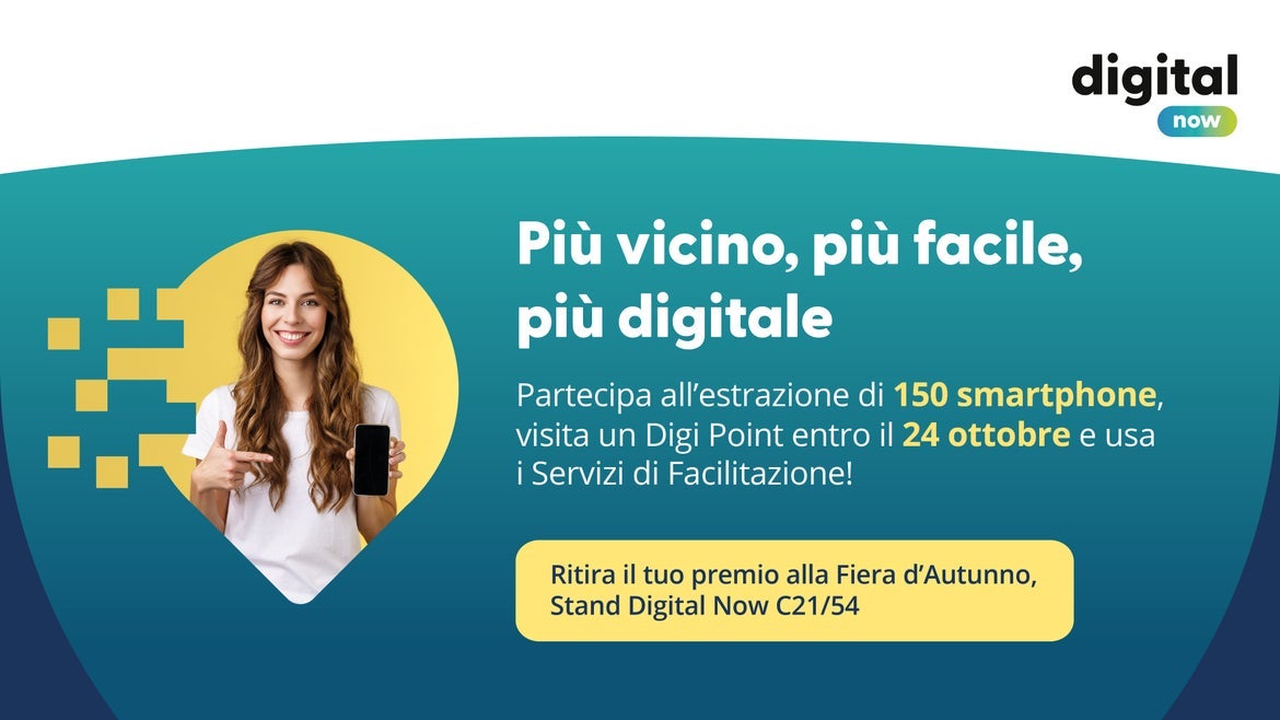 Chi si rivolge a uno dei Digi Point entro il  24 ottobre ha la possibilità di vincere uno dei 150 smartphone in palio. (FOTO: USP/Ripartizione Informatica)