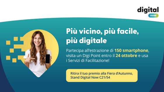 Chi si rivolge a uno dei Digi Point entro il  24 ottobre ha la possibilità di vincere uno dei 150 smartphone in palio. (FOTO: USP/Ripartizione Informatica)