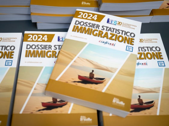 Il Dossier statistico immigrazione 2024 con dati e cifre. L'annuario è disponibile al Servizio di coordinamento per l'Integrazione (Foto: USP/Fabio Brucculeri)