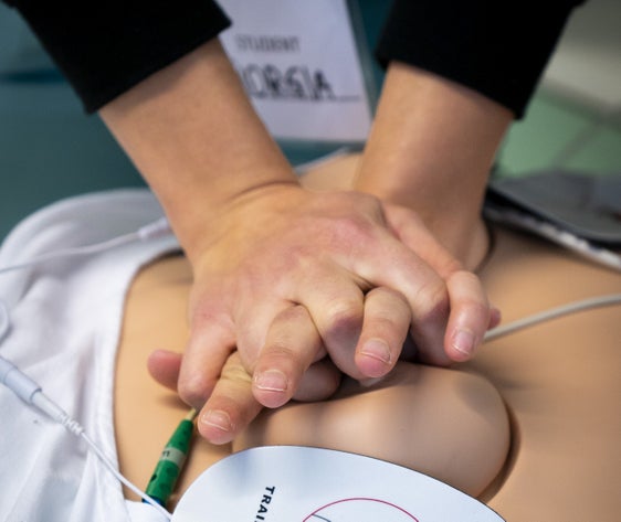 Jede Sekunde zählt: In der Rittner Seilbahn zeigen Rettungsorganisationen am „Restart a Heart Day“, wie Wiederbelebung Leben retten kann. Gesundheitslandesrat Hubert Messner und Mobilitätslandesrat Daniel Alfreider begleiten die Aktion am 16. Oktober. (Foto: LPA/Fabio Brucculeri)