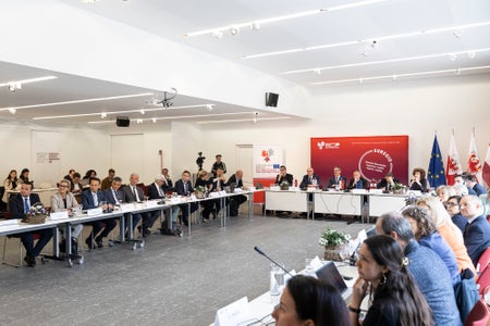 Seduta dell'Assemblea dell'Euregio, che ha deciso di introdurre l'Euregio Ticket. (Foto: USP/Tiberio Sorvillo)