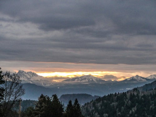 Immagine meteorologica del mese di gennaio 2026: le Dolomiti (Foto: USP/Martin Geier)
