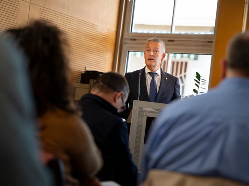 L'Alto Adige ha molti aspetti positivi da mostrare nel campo della gestione dei rifiuti, ha sottolineato Peter Brunner, assessore provinciale alla Protezione dell'ambiente, della natura e del clima. (Foto: USP/Fabio Brucculeri)
