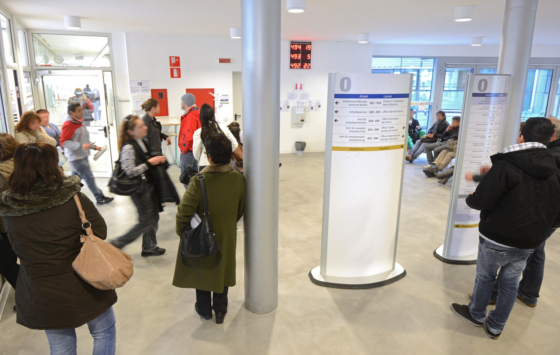 L'approvato oggi (28 giugno) il Piano attuativo per l'applicazione della Garanzia di occupabilità dei lavoratori (GOL). Nell'immagine la sede del Centro di mediazione al lavoro di Bolzano (Foto: ASP)