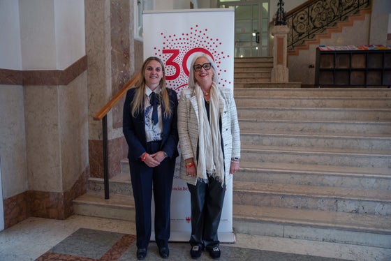 Sie stehen dem Beirat in den kommenden Jahren vor: Präsidentin Ulrike Oberhammer (links) und Vizepräsidentin Nadia Mazzardis (rechts). (Foto: LPA/Greta Stuefer)